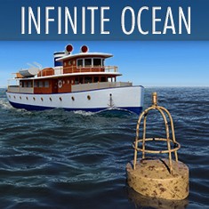 Infinite Ocean landscape generator plugin by C4Depot