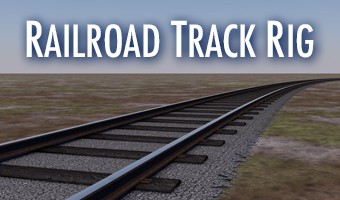 3D Railroad Track Rig