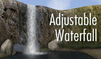 3D Waterfall for Cinema 4D